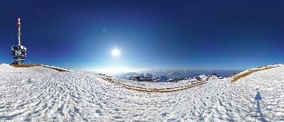 Central Switzerland in winter – virtual 360° tour