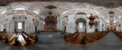 Jesuit Church Lucerne – virtual 360° tour