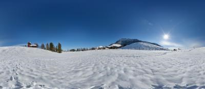 Rigi Seebodenalp en hiver – visite virtuelle à 360°